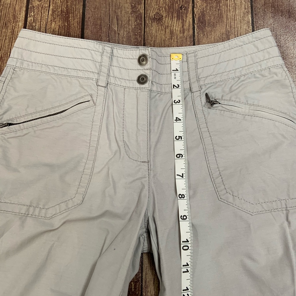 Loft Light Gray Ann Capris - Picture 3 of 6
